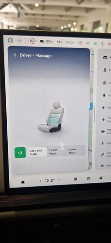 Einstellungen Massage L03 SR